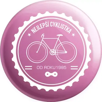 Placka Nejlepší cyklistka od roku