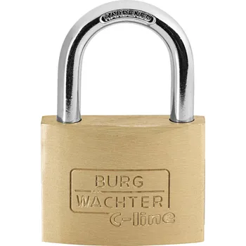 Visací zámek Burg Wächter 3061 visací zámek 45.00 mm zámky s různými klíči mosaz na klíč