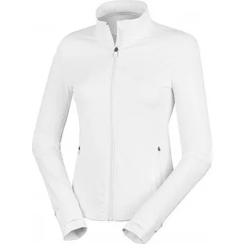 Dámská větrovka Result Genuine Recycled Dámská prodyšná sportovní bunda s vysokým límcem, síťovanými rameny a zipovými kapsami Barva: Bílá, Velikost: XXS RT798F