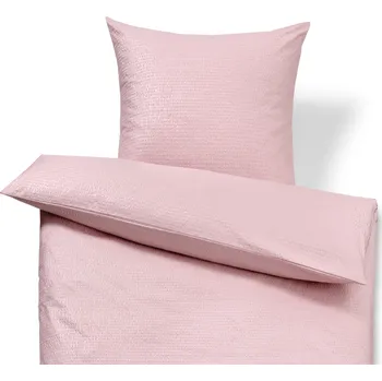 Povlečení 678121 - Tchibo - Krepové povlečení - barva: růžová