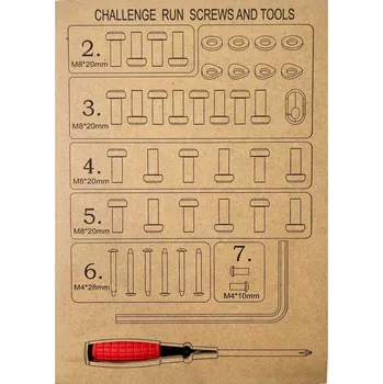 Běžecký pás DOMYOS Sada šroubů Challenge Run