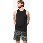 DOMYOS Pánské fitness tílko prodyšné 2XL ČERNÁ