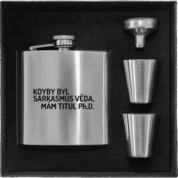 Placatka Placatka v krabičce Kdyby byl sarkasmus věda, mám titul Ph.D.