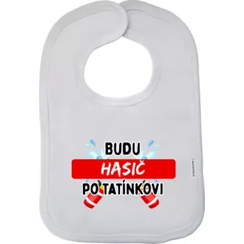 Bryndák Dětský bryndák Budu hasič po tatínkovi