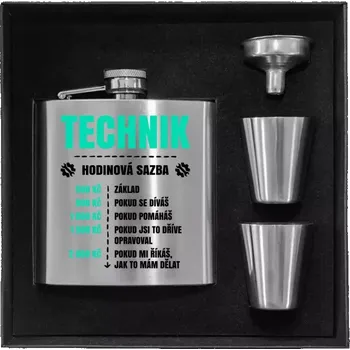 Placatka Placatka v krabičce Hodinová sazba - technik