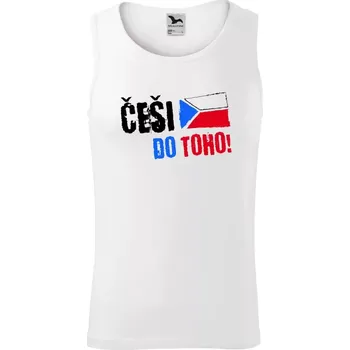 Pánské tílko Pánské tílko Češi, do toho! - vlajka