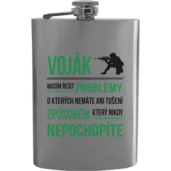 Placatka Placatka Musím řešit problémy - voják