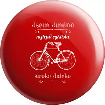 Placka Jsem nejlepší cyklista široko daleko