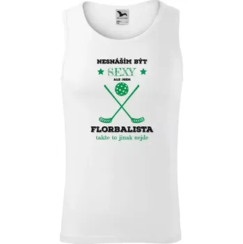 Pánské tílko Pánské tílko Nesnáším být sexy, ale jsem florbalista