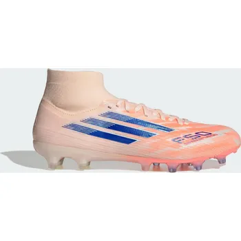 Kopačky ADIDAS Kopačky F50 Sparkfusion Pro na pevný povrch / umělou trávu MODRÁ|ORANŽOVÁ|ŽLUTÁ