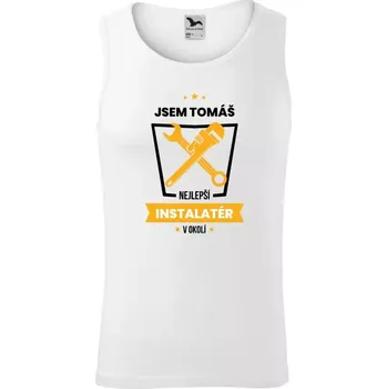 Pánské tílko Pánské tílko Nejlepší v okolí - instalatér