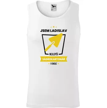 Pánské tílko Pánské tílko Nejlepší v okolí - sadrokartonář