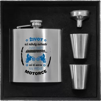 Placatka Placatka v krabičce Život už nebude jako dřív, až tě svezu na svojí motorce