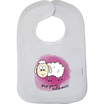Bryndák Dětský bryndák Moje první Velikonoce - ovečka