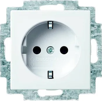 Elektrická zásuvka Busch-Jaeger vestavný zásuvka s ochranným kontaktem Busch-balance SI alpská bílá 20 EUCB-914 1 ks