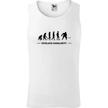 Pánské tílko Pánské tílko Evoluce - hokejista