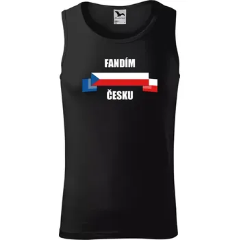 Pánské tílko Pánské tílko Fandím Česku