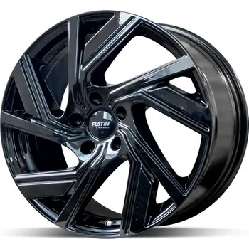 Disk alu-kola PLATIN P114 FullBlack 8x19, 5x112 ET35, černý lesklý