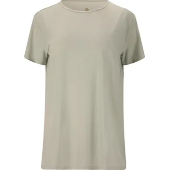 Pánská móda ENDURANCE Funkční tričko LIZZY BÉŽOVÁ|KAŠTANOVÁ