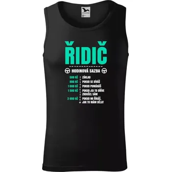 Pánské tílko Pánské tílko Hodinová sazba - řidič