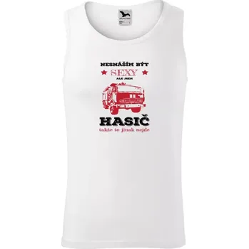 Pánské tílko Pánské tílko Nesnáším být sexy, ale jsem hasič