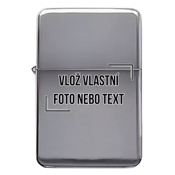 Zapalovač Kovový zapalovač s vlastním potiskem
