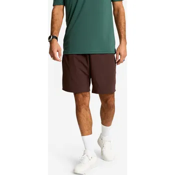 DOMYOS Pánské fitness kraťasy 500 2XL KAŠTANOVÁ