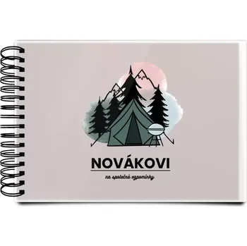Plexi album s kroužkovou vazbou Na společné vzpomínky