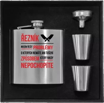 Placatka Placatka v krabičce Musím řešit problémy - řezník