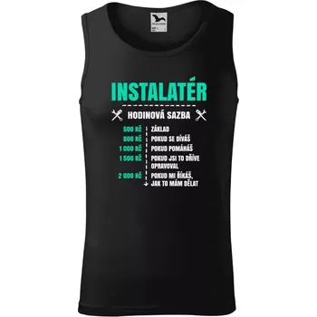 Pánské tílko Pánské tílko Hodinová sazba - instalatér