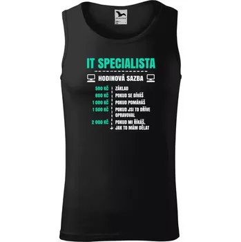 Pánské tílko Pánské tílko Hodinová sazba - IT specialista