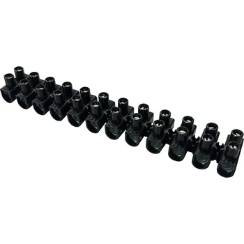 Přístrojová svorkovnice FIRN Elektro EKL 3 S, 12 x 4-16 mm2 - černá (EKL 3 S/B)