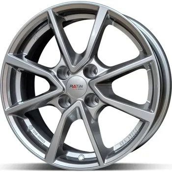 Alu kolo alu-kola PLATIN P95 Silver 4 6.5x16, 4x108 ET28, stříbrný
