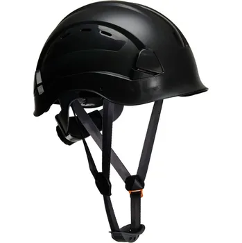 Pracovní přilba PORTWEST Přilba s ventilací Height Endurance PS63 POR-PS63BKR Černá