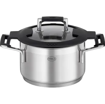 Hrnec ROESLE Silence Pro 1,9 l - nerezový hrnec s poklicí na scedění