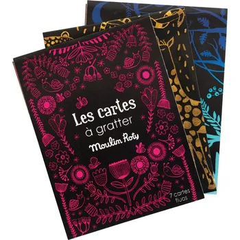 kreativní sada Vyškrabávací obrázky svítící ve tmě