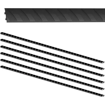 Střešní box Lišty gumové do T-drážek příčníků / střešní platformy Thule Caprock Cover Strip - sada 6ks / délka 180cm