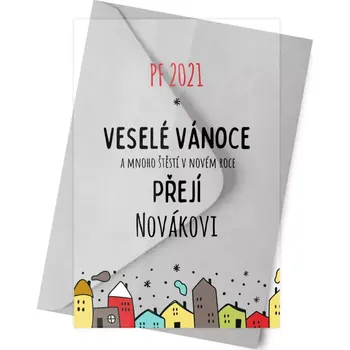 Fotokniha Plexisklo 10 x 15 cm Městečko