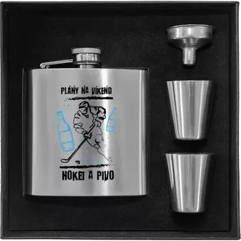 Placatka Placatka v krabičce Plány na víkend - hokej a pivo