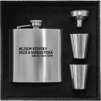 Placatka Placatka v krabičce Nejsem vždycky sarkastická. Občas taky spím.