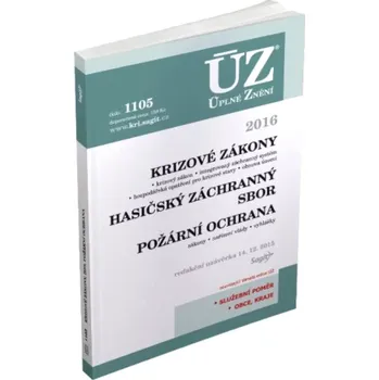 ÚZ 1662_ Krizová legislativa, hasičský záchranný sbor, požární ochrana - Nakladatelství Sagit (2025, brožovaná)