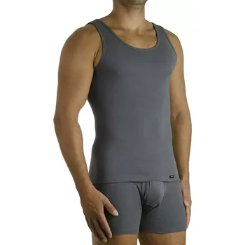 Pánské tílko Tílko Pleas hladké 85049 - šedá velikost 3XL