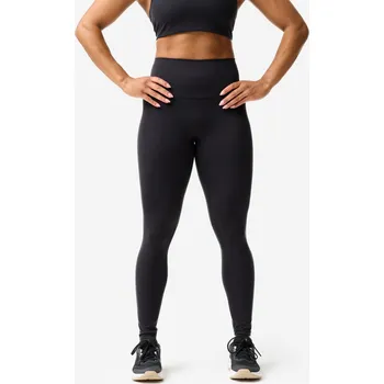 Dámské legíny DOMYOS Dámské sportovní legíny proti oděru S - Š28 D31 ČERNÁ