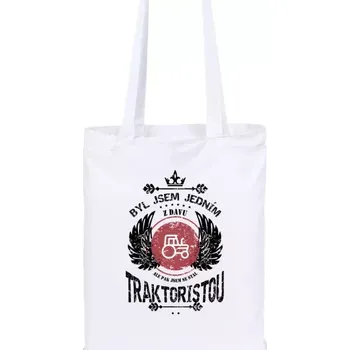 Látková taška Byl jsem jedním z davu, ale pak jsem se stal traktoristou