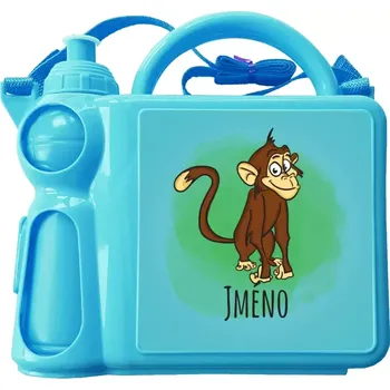 Svačinový box Svačinový set Opička