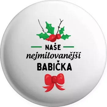 Placka Nejmilovanější babička