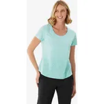 QUECHUA Dámské turistické tričko NH 500 XL MODRÁ