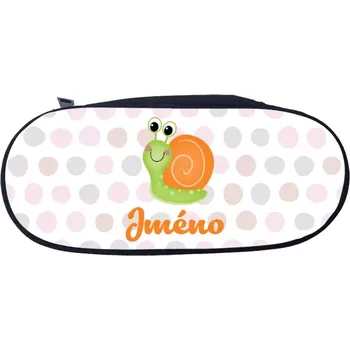 Penál Pouzdro Šnek se jménem