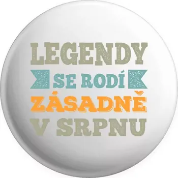 Placka Legendy se rodí zásadně v...