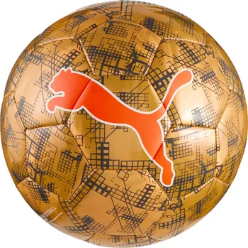 Fotbal PUMA Fotbalový míč 32panelový Cup Graphic PUMA ORANŽOVÁ|ČERVENÁ|ŠEDÁ|ŽLUTÁ